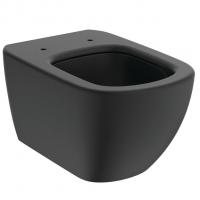 Подвесной унитаз Ideal Standard TESI BLACK AquaBlade, глубокий смыв, T0079V3