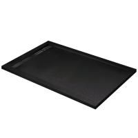Поддон литой Cezares из искусственного мрамора, прямоугольный 1200x900x30, TRAY-AS-AH-120/90-30-NERO