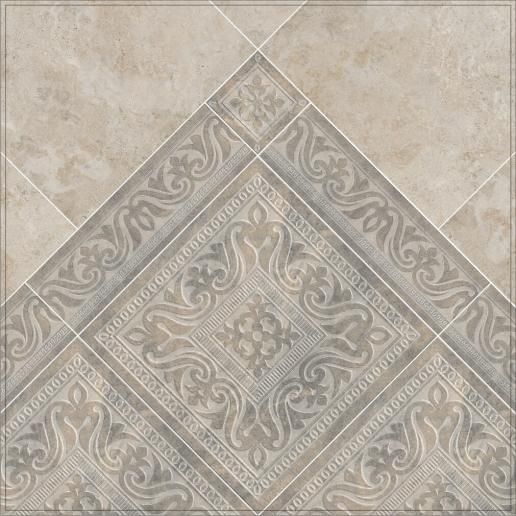 Бордюр Kerama Marazzi Ровиго 50,2х25 серый светлый мозаичный SG188\002