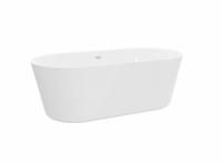Ванна акриловая BelBagno 167.5*80 см, белая, BB306-1675