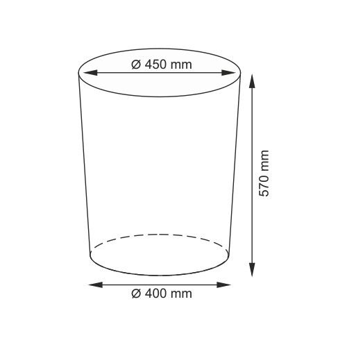 Корзина WasserKRAFT Еlbe WB-740, WB-740-L