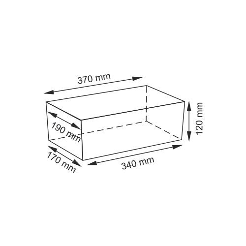 Корзина WasserKRAFT Lossa WB-120, WB-120-M