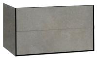 Тумба подвесная для раковины Cezares PREMIER, PREMIER-HPL-100-2C-SO-CESTR-BLUM Cemento Struttura