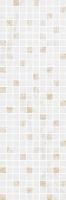 Декор Kerama Marazzi Астория 25х75 белый мозаичный MM12112