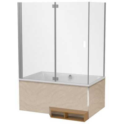 Ванна акриловая Jacob Delafon Capsule 120X80 см, E6D122-00