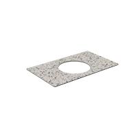 Столешница Kerama Marazzi Бричиола 80 см, белый натуральный, KM6012G0471RP80Ic2