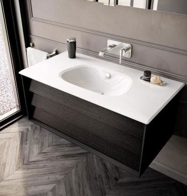 Дозатор для жидкого мыла Vitra Eternity by Sebastian Conran, черный матовый, хром, A4487658