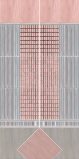 Плитка керамическая Kerama Marazzi Аверно зеленый 25х40 6272
