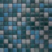 Мозаика стеклянная Zetoglass на сетке, лист 32х32 см, чип 25х25 мм, T-299-03-0L