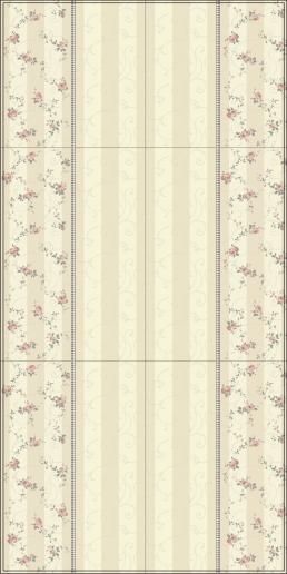 Бордюр Kerama Marazzi Дейра 25х8 Цветы 12068\9