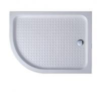 Поддон акриловый Cezares ассиметричный радиальный, R-550 1000x800x150, TRAY-A-RH-100/80-550-15-W-R