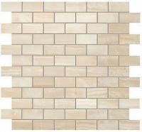 Мозаика настенная Atlas Concorde Supernova Onyx Ivory Chiffon Brick Mosaic 30,5х30,5х0,85