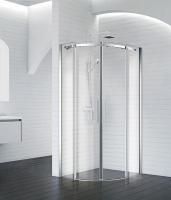 Душевая кабина BelBagno Acqua 1000x1000x1950, прозрачное стекло, хромированный профиль, ACQUA-R-2-10