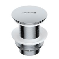 Донный клапан WasserKRAFT хром, A244