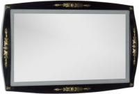 Зеркало Aquanet Виктория 120 черный/золото