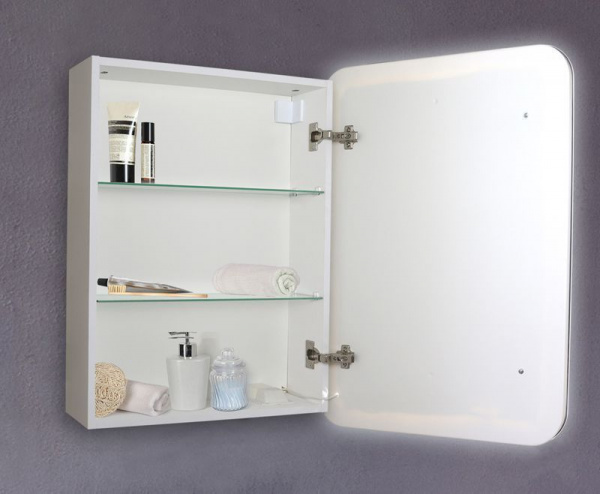 Зеркало-шкаф Azario Фиджи 50 сенсор, LED-00002362