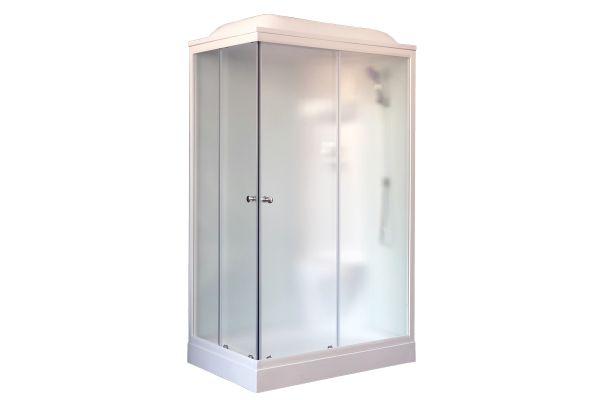 Гидромассажный бокс Royal Bath  120х80х217, белое/матовое стекло, белый профиль, правая, RB 8120HP6-