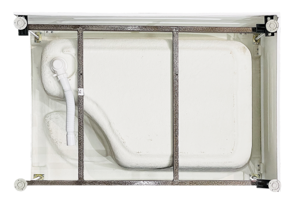 Душевой поддон Royal Bath 100х80х45 см,  белый, левый, RB 8100BP-L