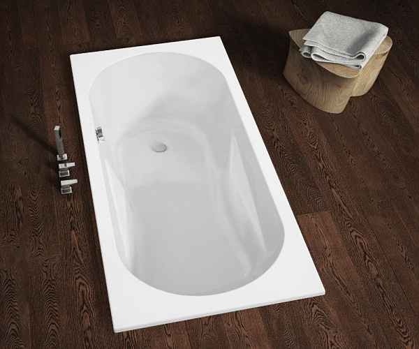 Ванна акриловая Riho LAZY 180x80 LEFT, BC4300500000000