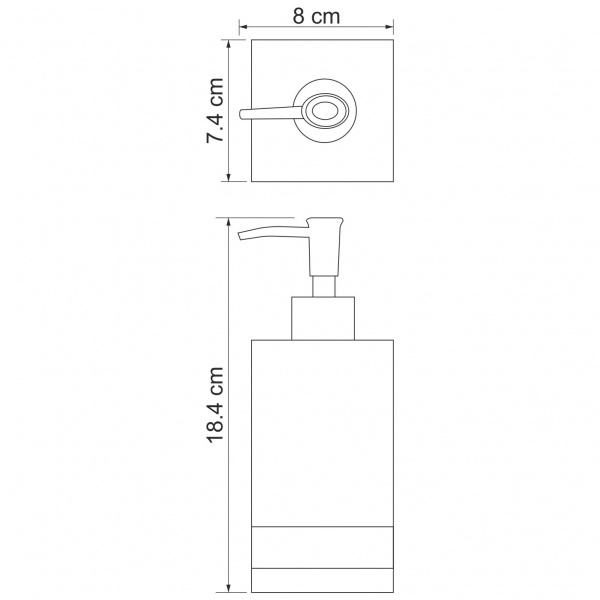 Дозатор WasserKRAFT K-4300, K-4399