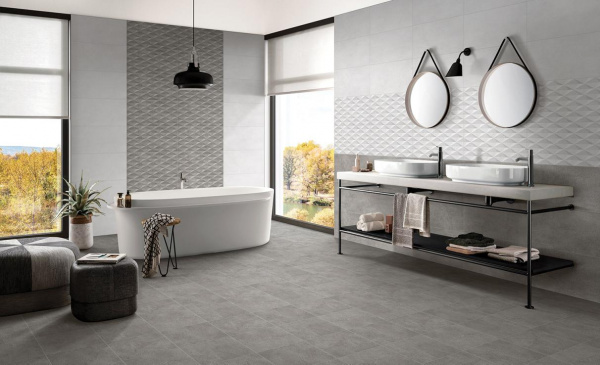 Керамическая плитка настенная Cube Ceramica Urban Gris 30*60
