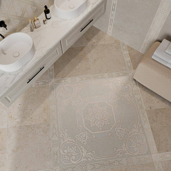 Бордюр Kerama Marazzi Багет Карму серый светлый мат 30х5, BLC023R