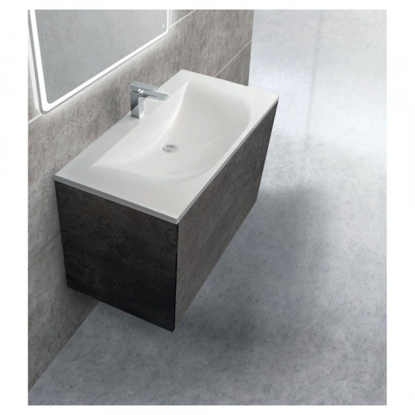 Раковина Cezares из литьевого мрамора, 100x50x15, CEZ1000/500-LV-MR