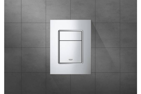 Панель смыва для унитаза Grohe Skate Cosmopolitan, размер S, хром, 37535000