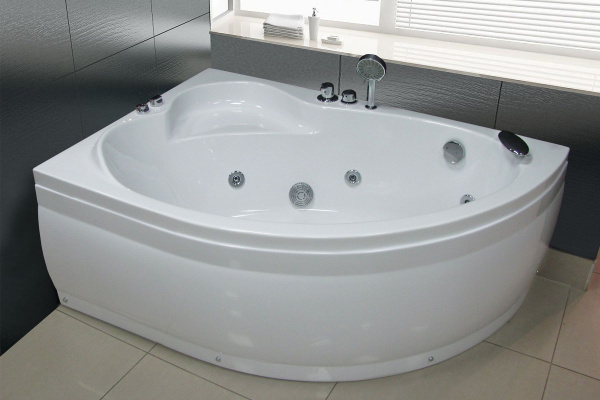 Ванна акриловая Royal Bath ALPINE  170х100х58 см, белый, левая, RB819102L