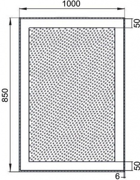 Зеркало Aquanet Алассио 10085 LED