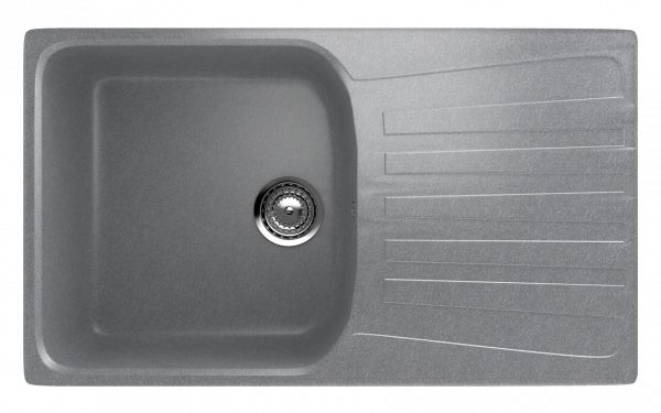 Мойка для кухни EcoStone ES-20, 830x480мм, реверсивная (Мойка для кухни EcoStone ES-20-342, 830x480мм, реверсивная, графитовый)