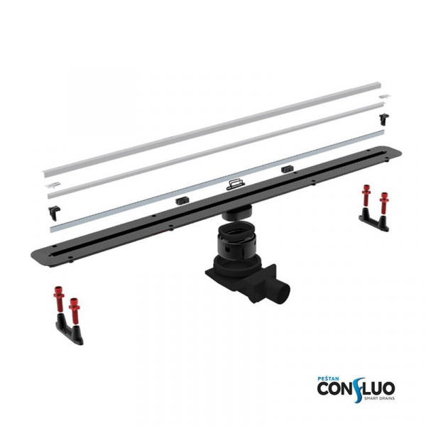 Душевой лоток Pestan Confluo Slim Line 450, 13100031