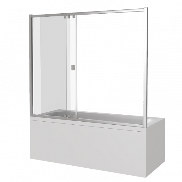 Шторка для ванны Bas SCREEN WTW-160-G-CH