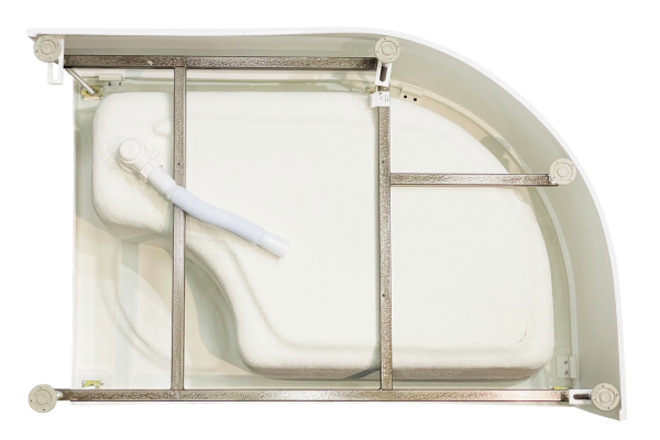 Душевой поддон Royal Bath 120х80х45 см,  белый, левый, RB 8120BК-L