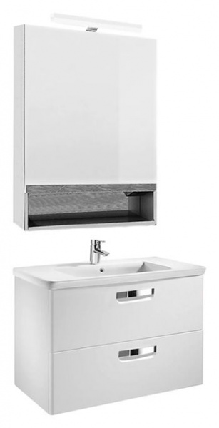 Зеркальный шкаф Roca THE GAP ORIGINAL 700 мм, бел., Z.RU90.0.008.5