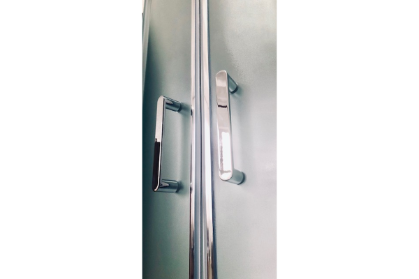Гидромассажный бокс Royal Bath 120х80х217, белое/прозрачное стекло, хромированный профиль, правая, R