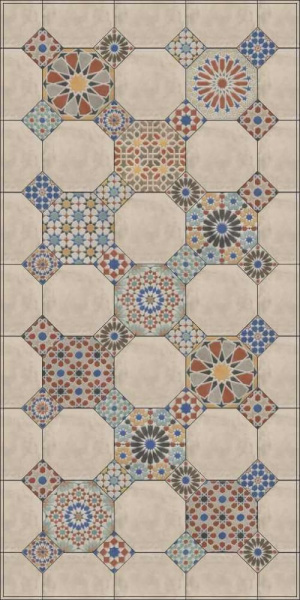 Плитка керамическая напольная Kerama Marazzi Паласио 24x24, VT\A51\SG2432