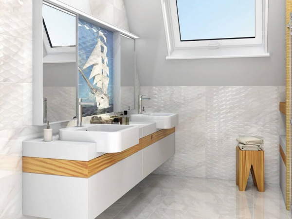 Карандаш Kerama Marazzi 20*1,4 Бисер черный золото POF004