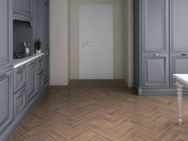 ПЛИТКА керамическая Kerama Marazzi Вяз коричневый темный 9,9х40,2 SG400400N