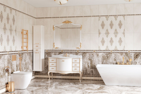 Керамическая плитка настенная Eurotile Ceramica Hermitage beige 30*60