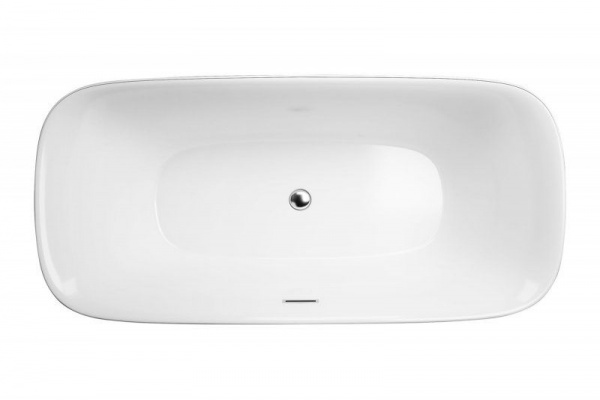Ванна акриловая BelBagno 170*80 см, белая, BB400-1700-800