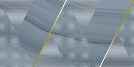 Декор Laparet Спейс синий 25х50
