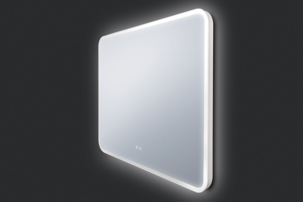 Зеркало Aqua de Marco Амазон 80*90 см, с LED-подсветкой, антизапотевание, Amz80/90