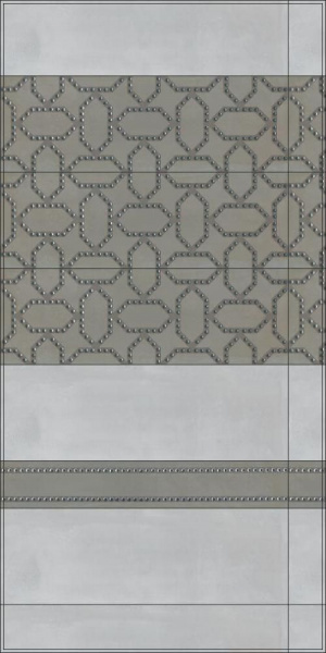 Плитка керамическая настенная Kerama Marazzi Раваль серый светлый 30x89,5, 13059R