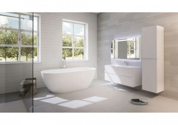 Ванна акриловая Riho INSPIRE Velvet White  160x75, BD1010500000000