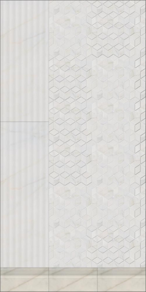 Плинтус Kerama Marazzi Милан Греппи белый 20x40x16, FME007R