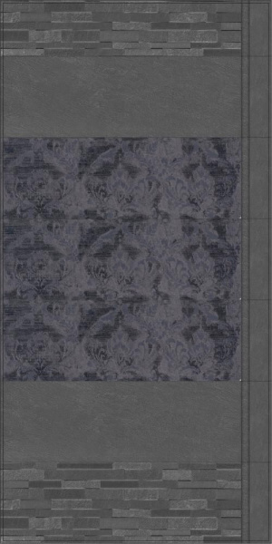 Керамическая плитка настенная Kerama Marazzi Гренель серый 30х89,5х11, 13052R