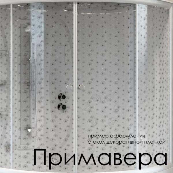 Декор на стекла душевого угла Radomir 90х100 прямоугольный, 1-64-0-0-0-121