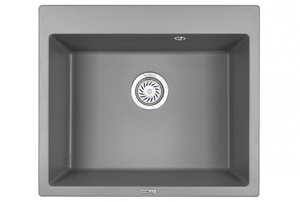 Мойка для кухни Granula GR-6001 600х520мм (Мойка для кухни Granula GR-6001 600х520мм, алюминиум)