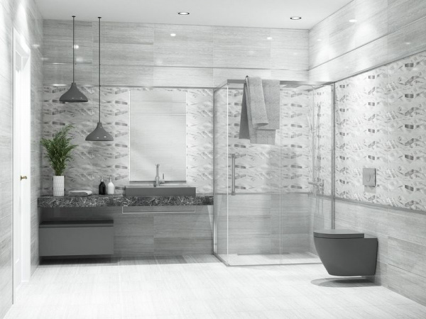Керамическая плитка настенная Eletto Ceramica TREVI GREY 25,1*70,9 1с, 507671201
